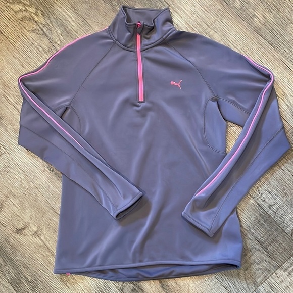 Puma Dri-Cel‎ Quarter Zip Long Sleeve Top - Picture 1 of 10